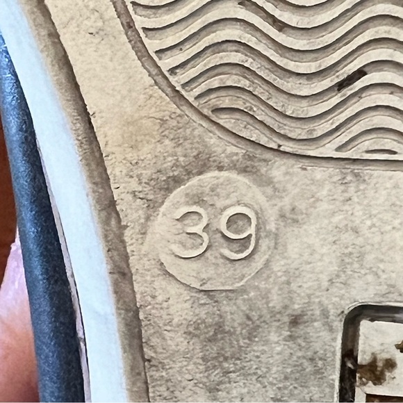 Diesel blue-gray low leather sneakers size 39 (US 8.5) - Picture 2 of 14